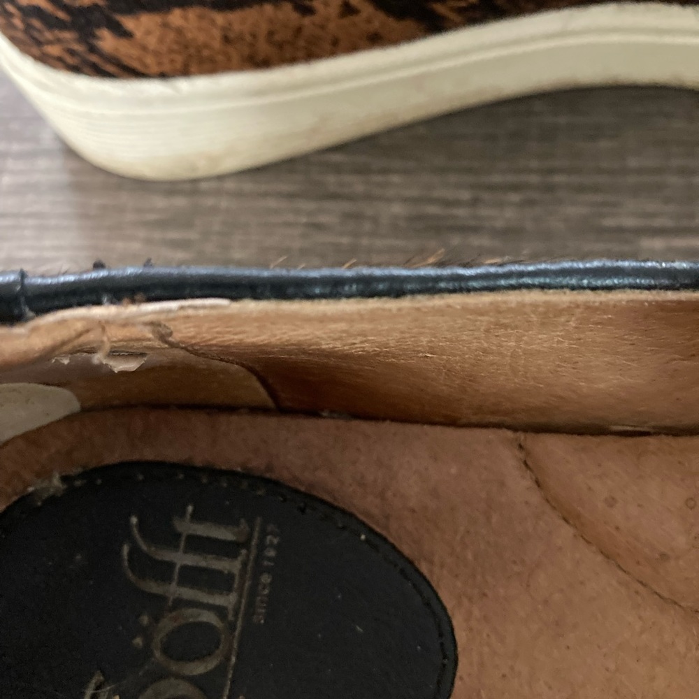 Ladies slip on shoes. SOFFT brand